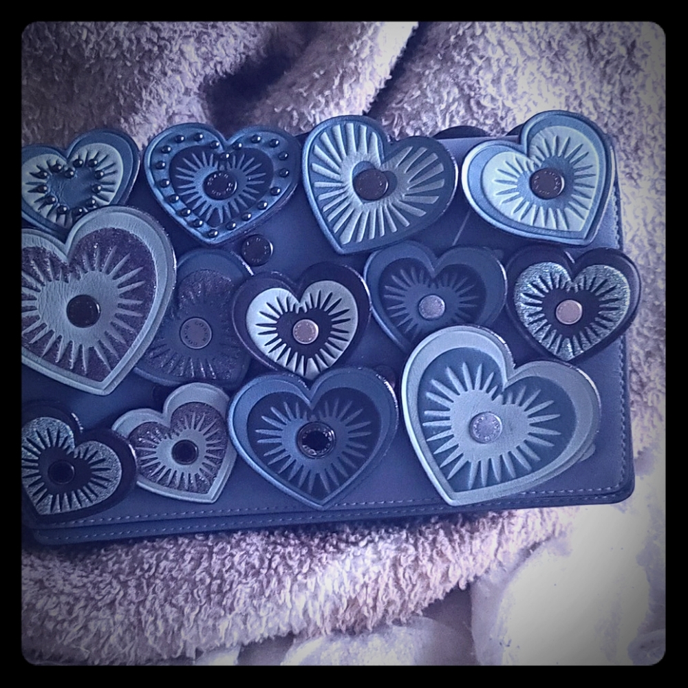 Blue Coach wallet